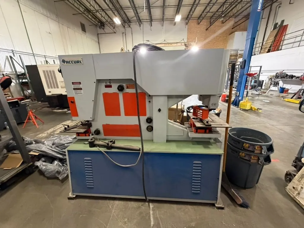 2020 ACCURL IW-100SD Ironworkers | GM Hydraulics Inc.